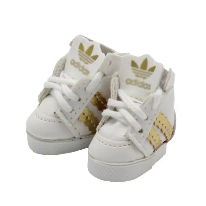 15/17cmのBJD人形の靴、手作り人形アクセサリー、キャンバスシューズ、革靴、人形玩具アクセサリーギフトに適しています。