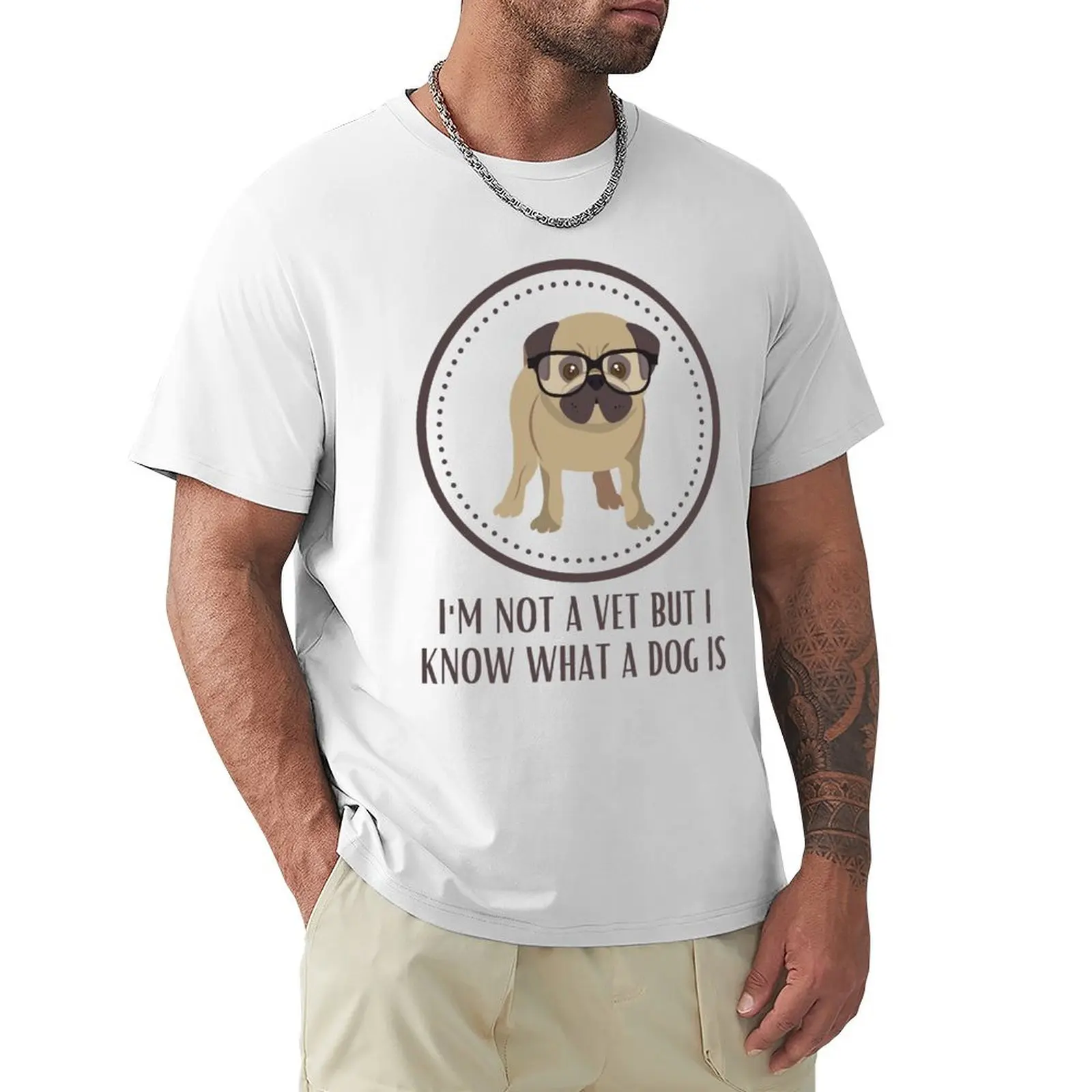 

Not A Vet Know What A Dog T-Shirt kawaii clothes korean fashion sweat tshirts for men