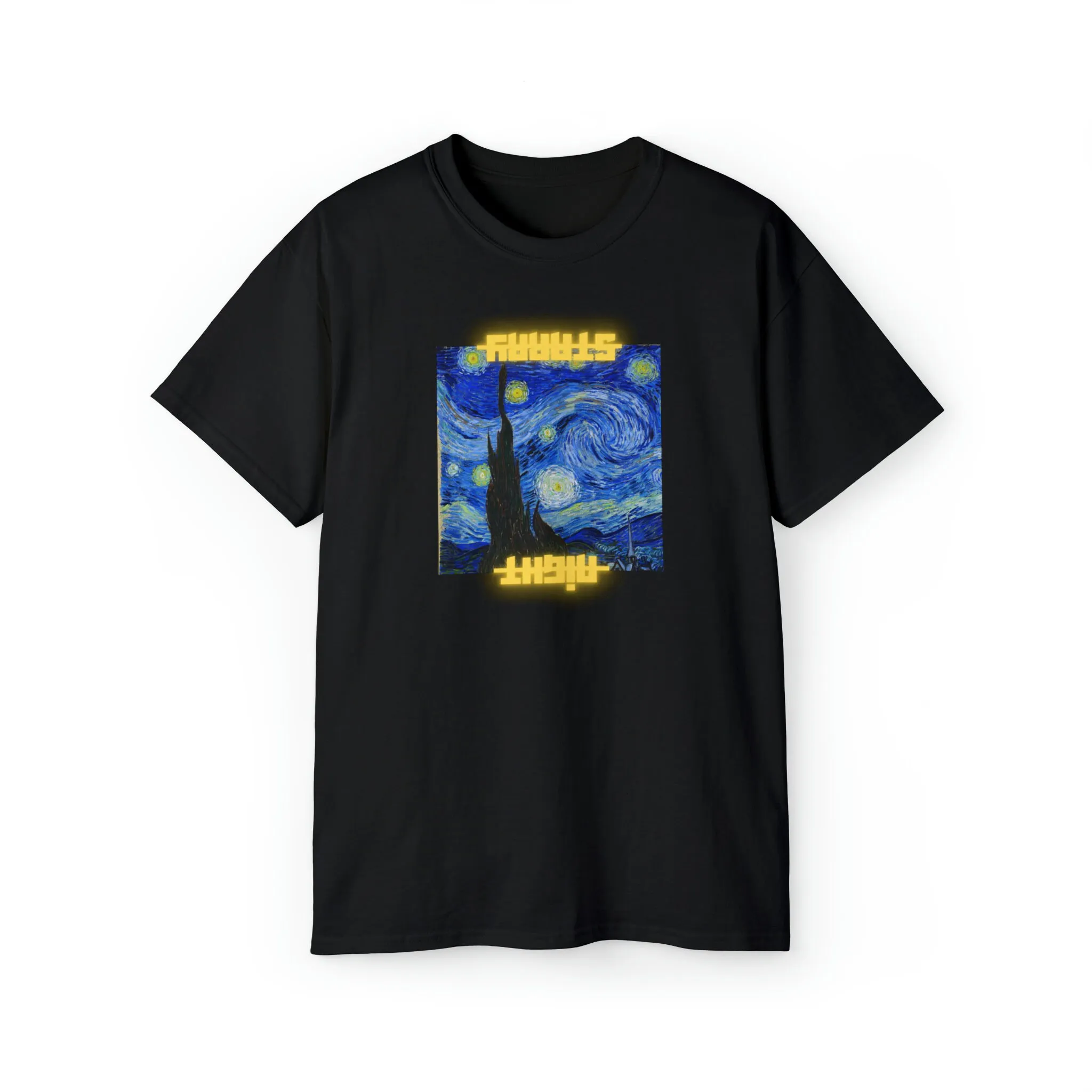 The Starry Night Oversized Heavy T Shirt