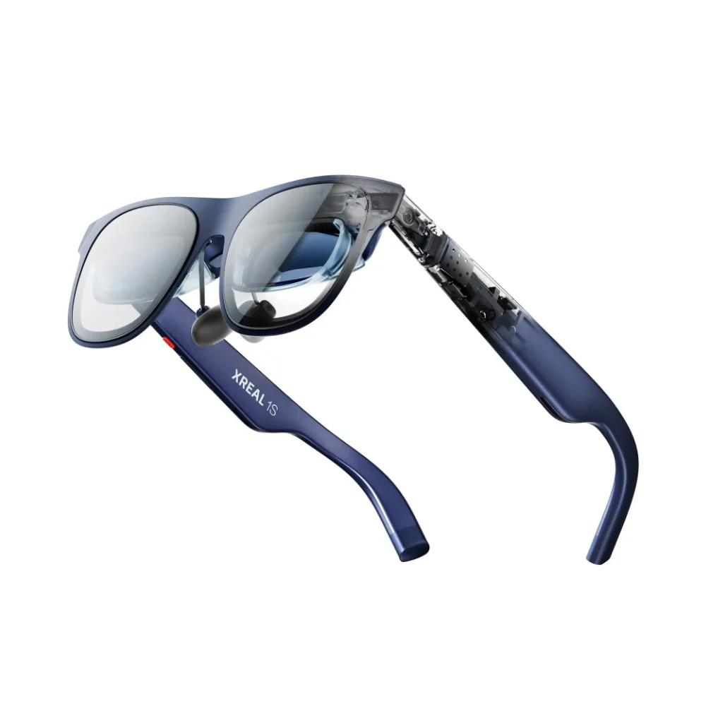 

Умные AR-очки XREAL 1S с 500-дюймовым HD-экраном, 3DoF, эффектом плавного перемещения в пространстве, от 2D до 3D, для iPhone, Mac, Switch, PS5, для игр и домашнего кинотеатра
