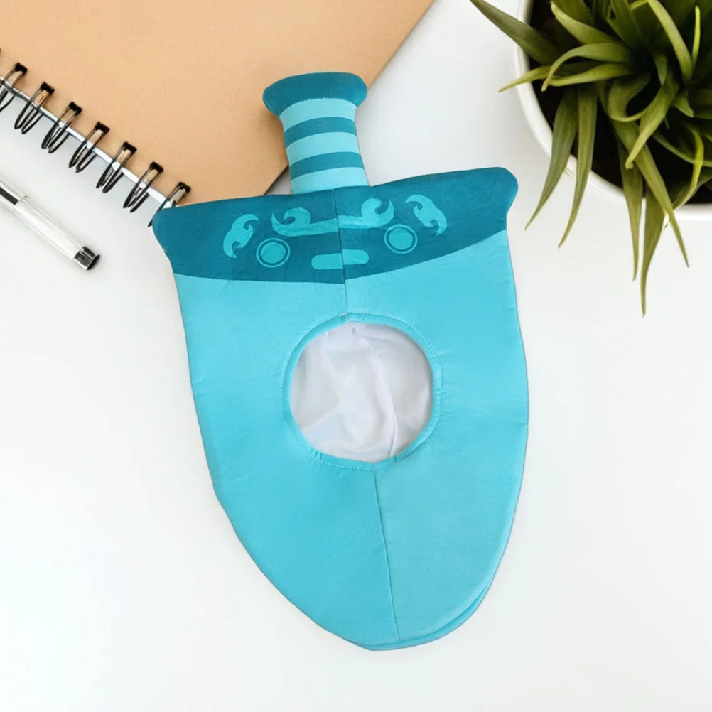 หมวกทรงดาบโบราณ 1 ชิ้น ลายการ์ตูน เนื้อผ้านุ่ม ระบายอากาศได้ดี อุปกรณ์เสริมสำหรับคอสเพลย์ งานปาร์ตี้ ถ่ายรูป วิกิ้งยุคกลาง