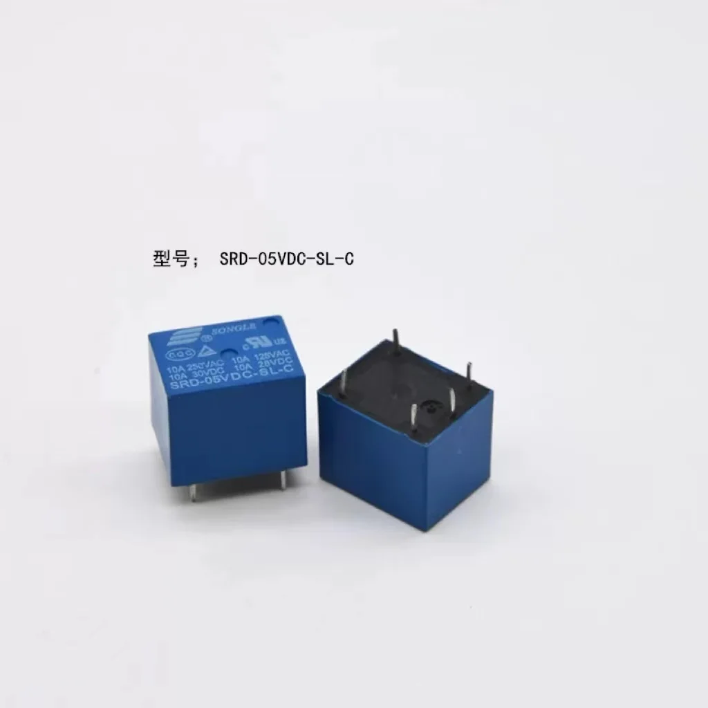 10pcs  Songle Relay SRD-5VDC-SL-C SRD-12VDC-SL-C SRD-24VDC-SL-C 5-pin 10A