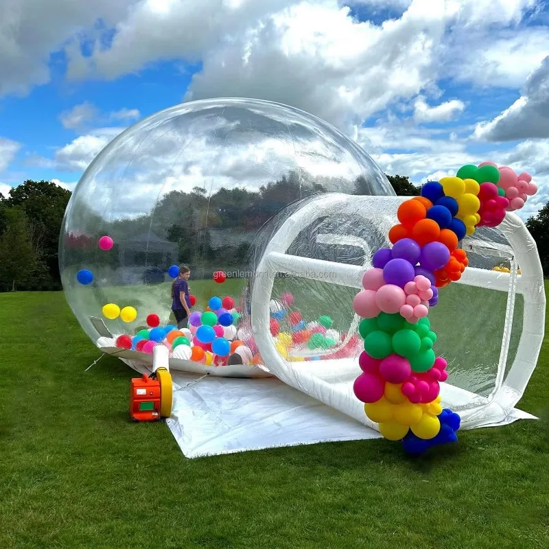 High Quality Inflatable Bubble Tent House Transparent Bubble Dome for Party Event Rental Outdoor Camping Accessory