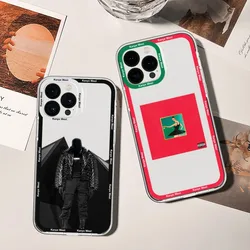 Kanye West Ye Phone Case For iPhone 11 12 Mini 13 14 15 16 Pro Max Transparent Shell