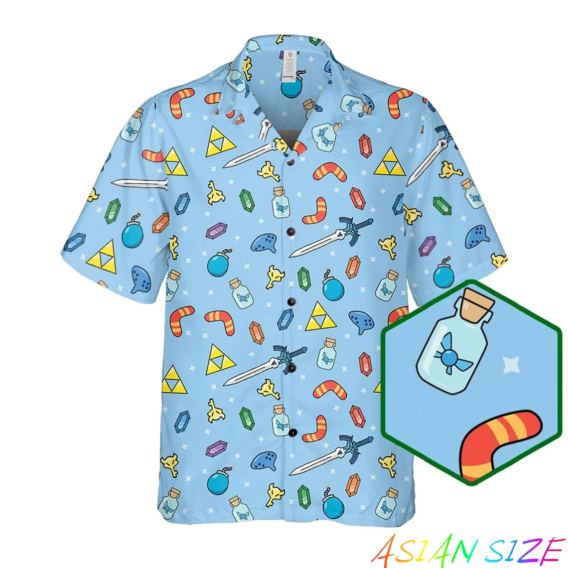 

Summer 3D Swords and Knives Print Shirts For Men Children Fashion Streetwear Short Sleeve Camisa Unisex Hawaiian Shirts Blouses