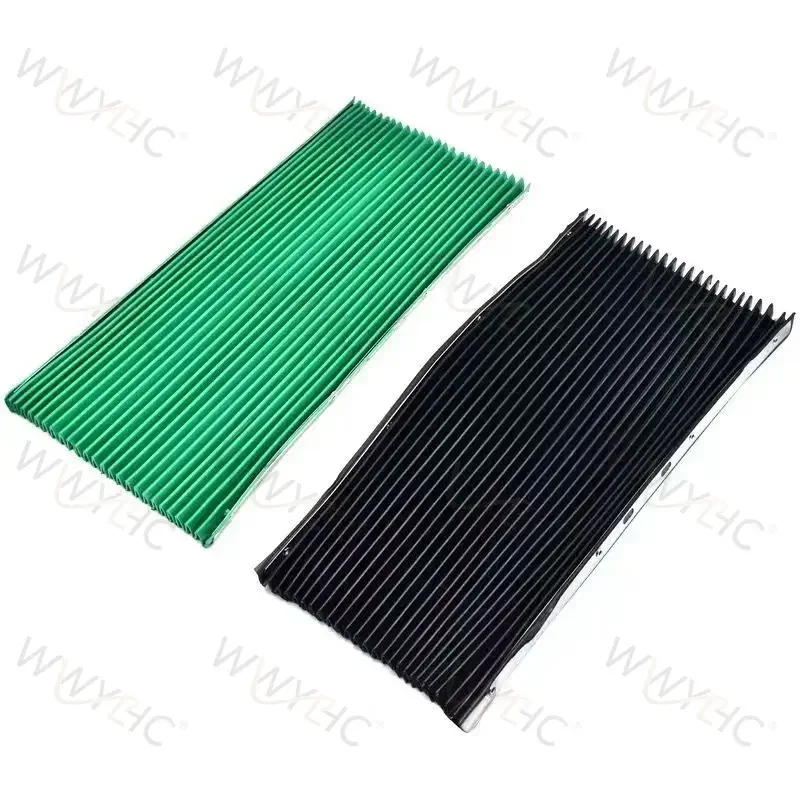 1PC Applicable To Vertical Turret Mill Rubber Chip Baffle, Telescopic Guide Rail Protective Cover