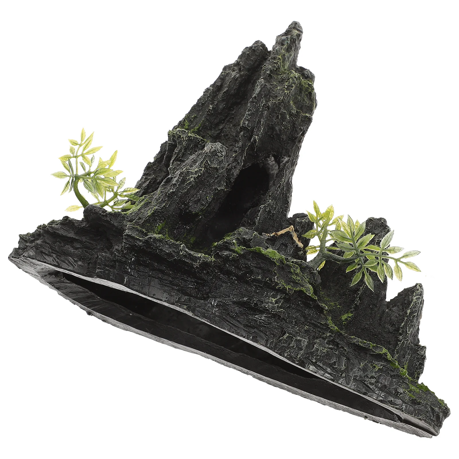 

Fish Tank Resin Rockery Ornament Durable Aquarium Decoration Large Rockery Decor for Fish Aquarium Turtle Tank Decorations