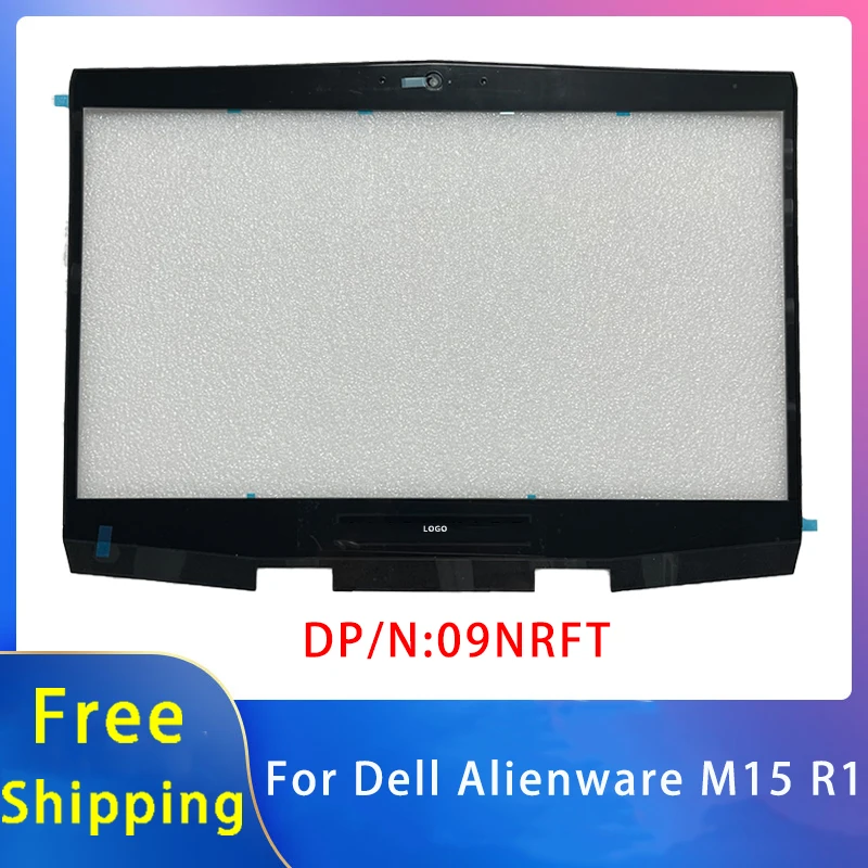 New For Dell Alienware M15 R1;Replacemen Laptop Accessories Front Bezel With LOGO 09NRFT