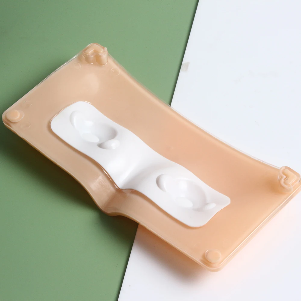 1Pcs Makeup Practice Face Makeup Practice Board Faccial Practice Skin For Professional and Beginners 3D Realistic Model