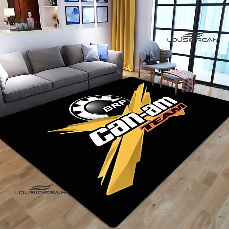 Can-AM motorcycle logo Printed Carpet Non -slip carpet anime rug kitchen mat carpets for living room bedroom decor Birthday Gift