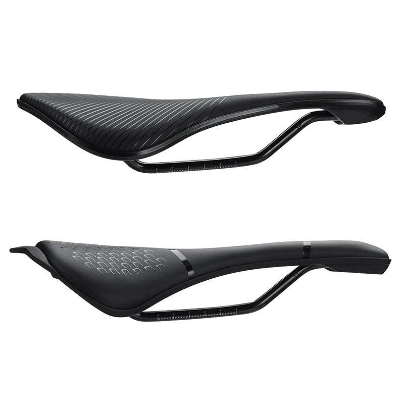 AliExpress LINGMAI Comfortable Universal Bike Saddle for MTB & Road Bikes - Ergonomic Bicycle Seat with Durable Steel Rails for Men and Women