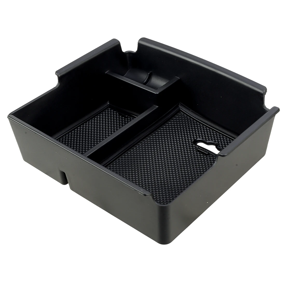 Accoudoir central avant de voiture pour SsangYong Musso 2019 2020 2021 2022, boîte de rangement d'isotBox, ABS noir adapté pour SsangYong Musso 2023