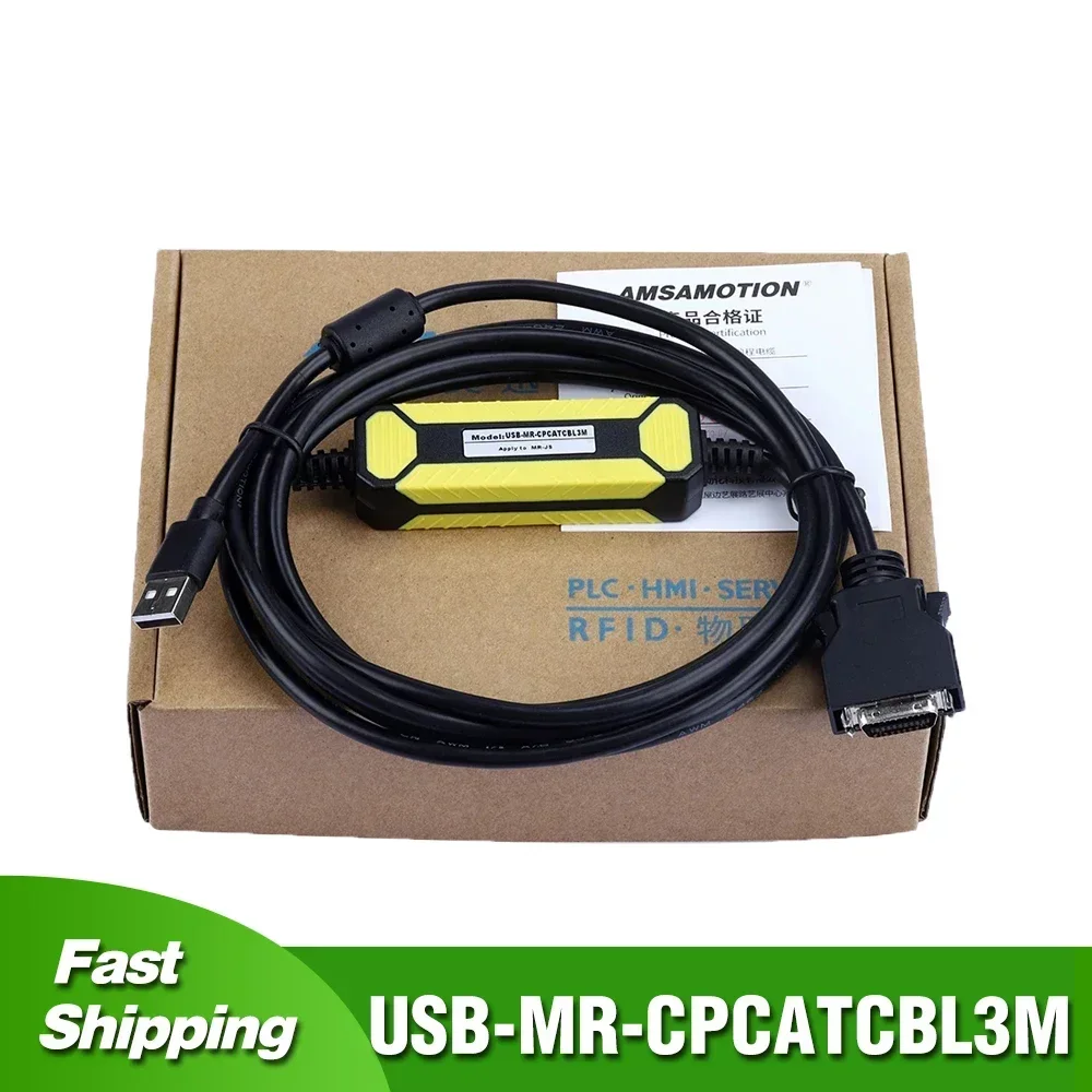 

USB-MR-CPCATCBL3M For Mitsubishi MR-J2S/J2 Debugging Server Cable Data Download Line