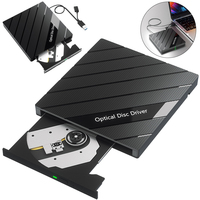 7 in 1 USB 3.0 Type C External CD DVD RW Optical Drive Portable CD DVD Player Burner Reader Multi-Function Drive For PC Laptop