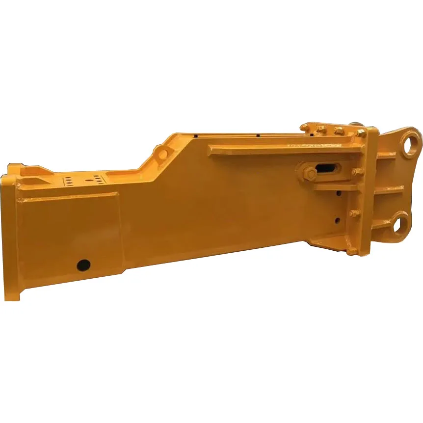 المطرقة الهيدروليكية لكسارة الصخور الهيدروليكية ذات الصندوق الصامت مع إزميل 68 مم #6