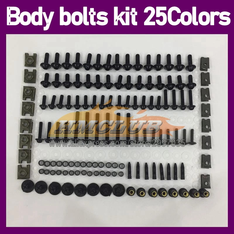 268PS Body Bolt Screw Nuts For HONDA CBR500 CBR 500 R 500R CC 500CC CBR500R 11 12 13 14 15 11-15 Fairing Bolts Full Screws Kit