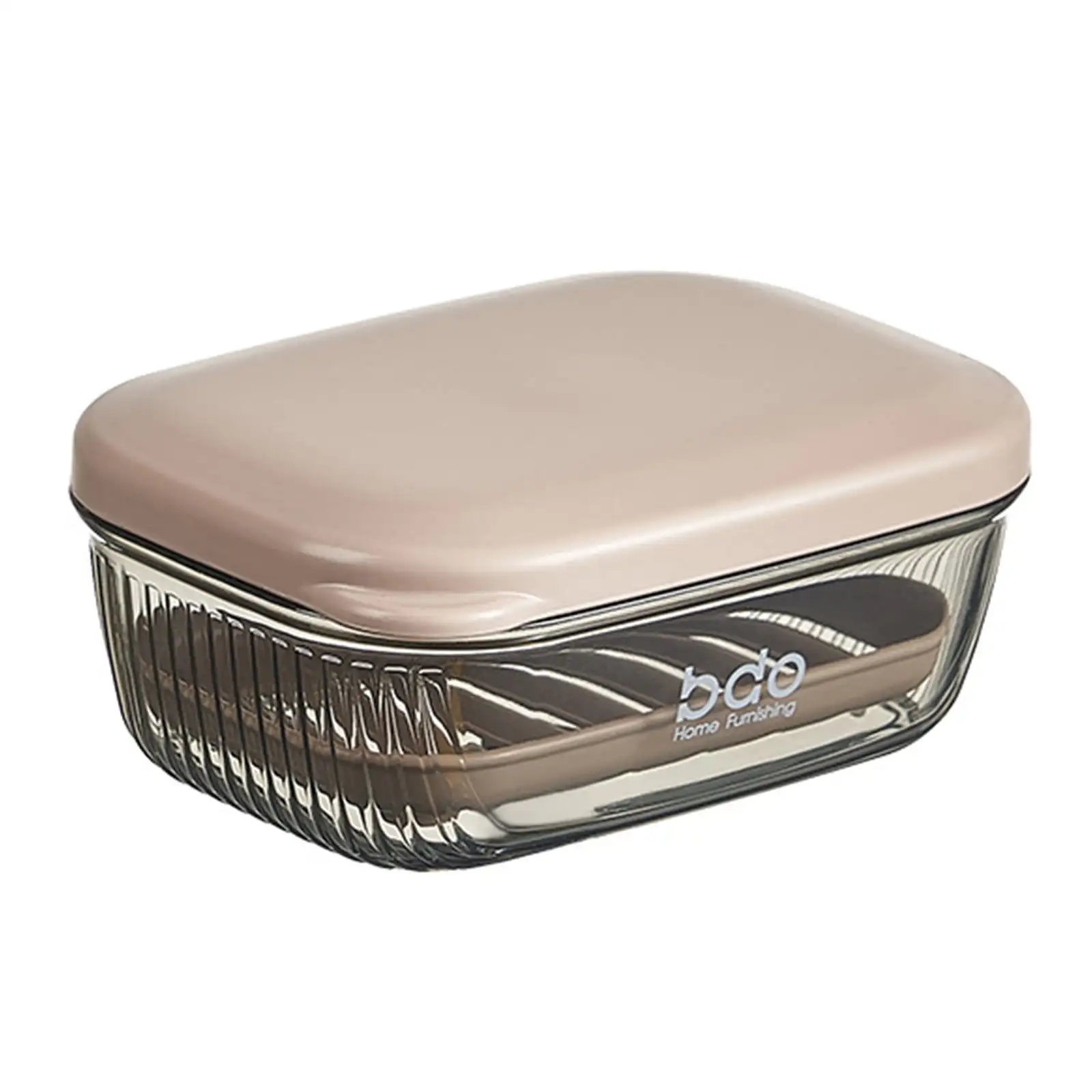 Travel Case Leakproof Soap Container with Lid Portable Bar Soap Holder for Traveling Transparently