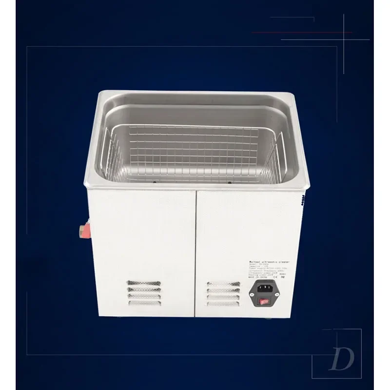 Stainless Steel Ultrasonic Cleaner Bath Digital Ultrasonic Cleaning Tank for Coins Nail Tool Part