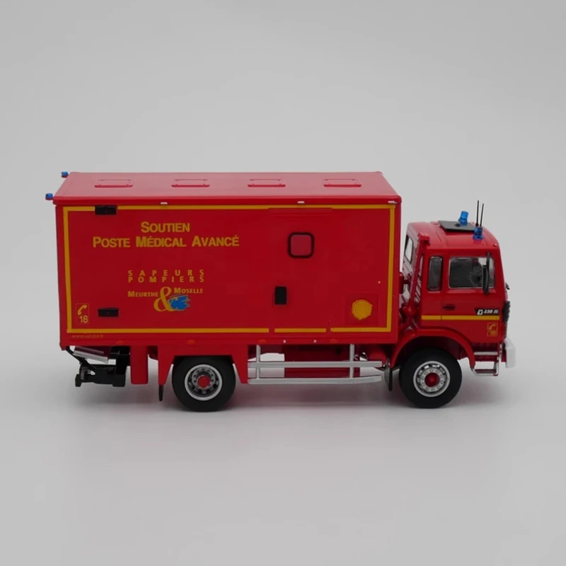 Ixo diecast escala 1:43 vi g230 modelo de caminhão de liga de motor de bombeiros produto acabado simulação brinquedo coleção modelo estático ornamento