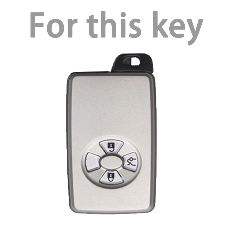 3 Buttons TPU Car Remote Key Cover Case for Toyota Avalon Camry Corolla Yaris Smart Key Holder Protector Auto Accessories