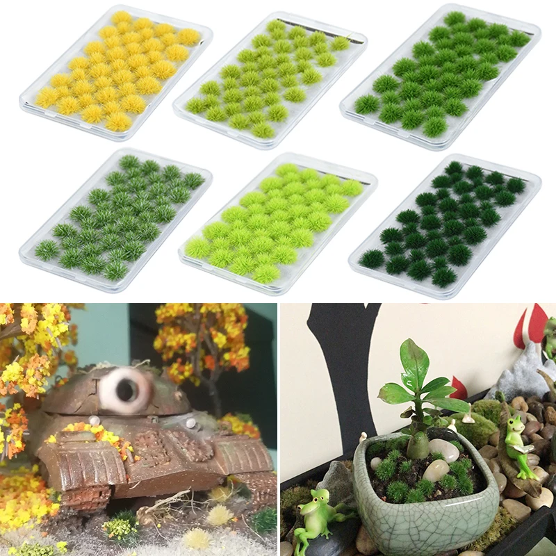 

Mini Grass Tuft Artificial Grass Cluster Modeling Static Micro Landscape Plant Simulation Static Building Sand Table Material