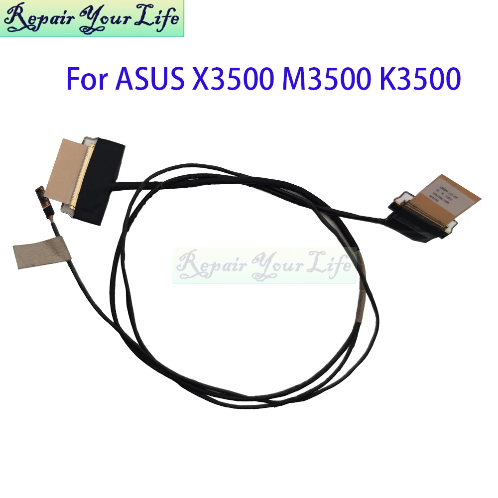 LVDS LCD Screen Video Cable For ASUS Pro 15 X3500 M3500 M3500QA N3500 X3500PH Laptop Flex Ribbon Cables DDXJDHLC000 DDXJDHLC010