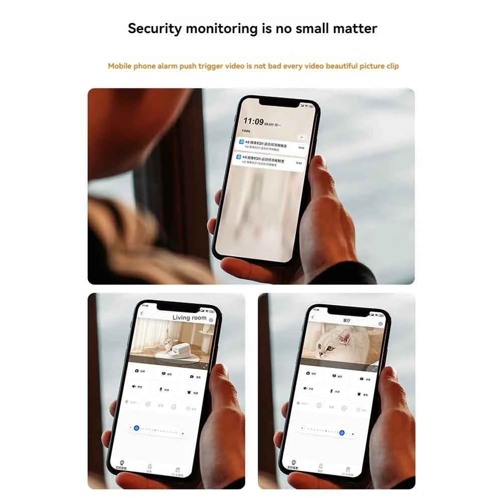 

【Price Drop】4K 4G Dual Lens Camera 6X Zoom 5MP Low Power Consumption IR Night Vision Motion Detection Camera