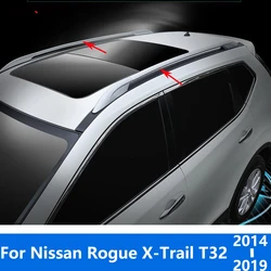 For Nissan X-Trail X Trail Rogue T32 2014-2018 2019 Aluminium Alloy Roof Rack Luggage Carrier Bar Car Accessories Car Styling