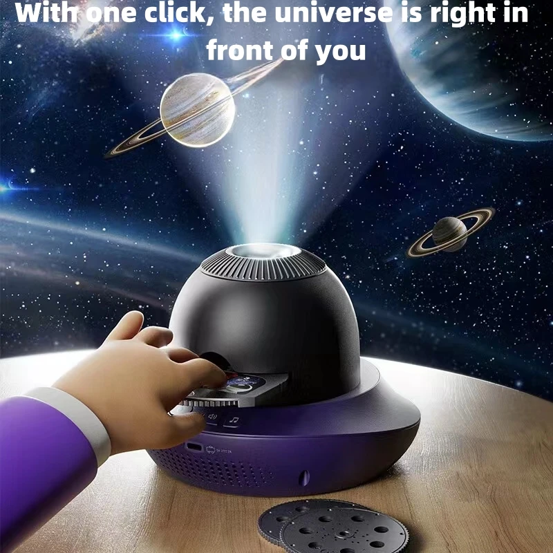 Starry Sky Galaxy Projector UFO Style High-technology Gift Fun Toy Projector Night Light Kids Birthday Wedding Christmas Gifts