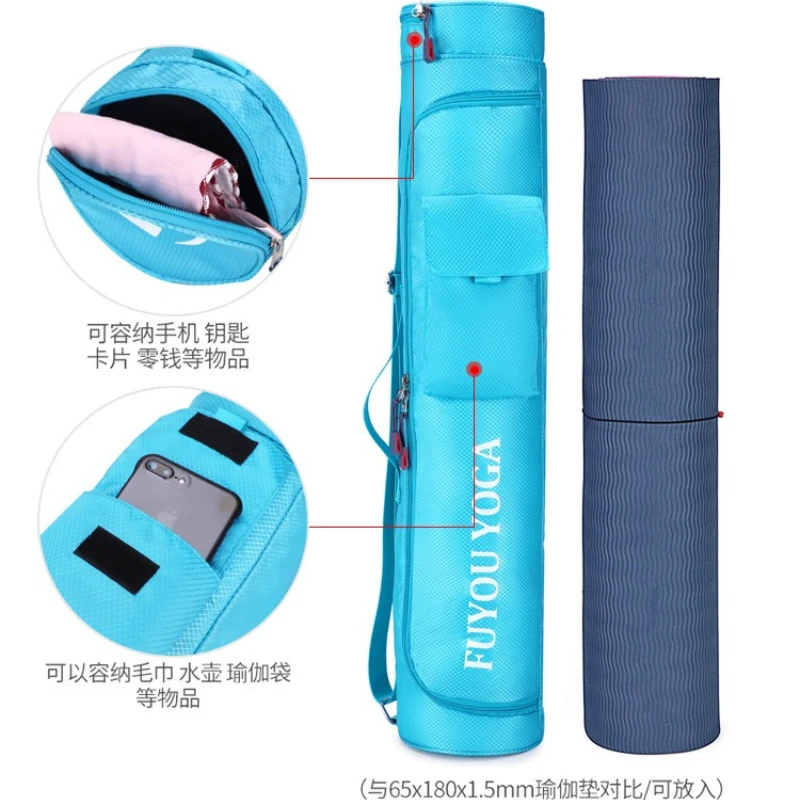 Obrázek 7: Velký schopnost joga rohož brašna lehoučké vodotěsný crossbody fitka brašna móda multi-pockets bedra doručovatel pro pilates fitness