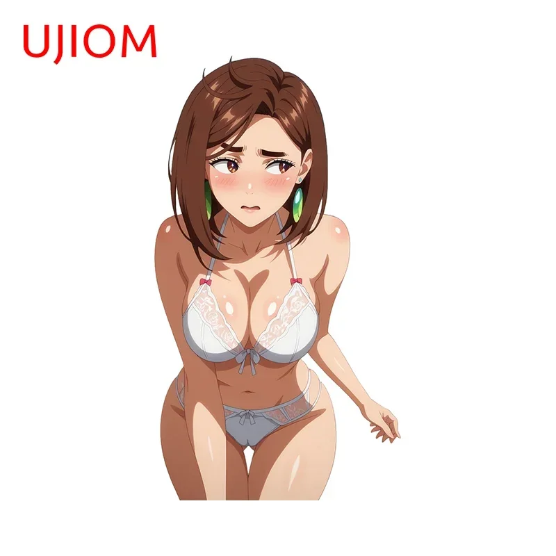 UJIOM For Momo Ayase Anime Wall Stickers Hentai Girl Position Graffiti Decals Waterproof Computer Refrigerator Decoration