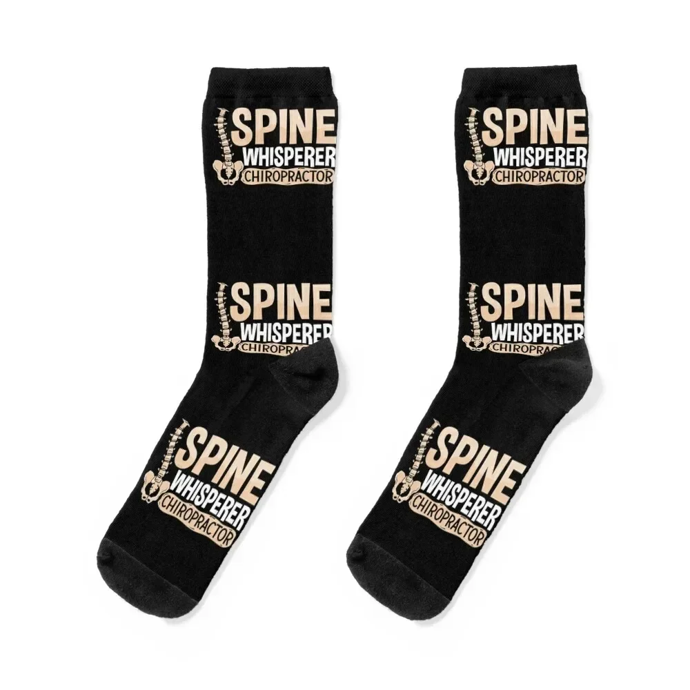 

Chiropractic Spine Whisperer Chiropractor Chiro Socks new year christmas stocking kids hip hop Men's Socks Women's