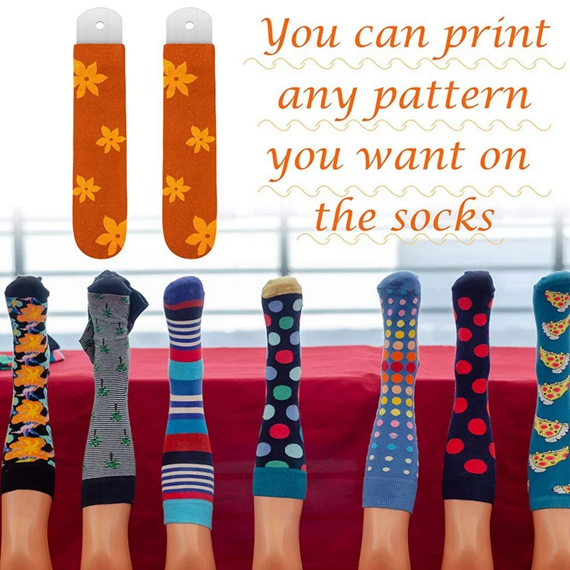 Straight Style Sock Jigs Sock Sublimation Jigs For Dye Printing Heat Press Socks Accessories,Straight Sock Shaping Board