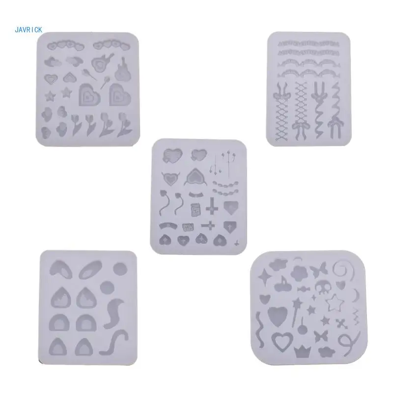 DIY Kolye Takı Yapımı Aksesuarları için Döküm Epoksi Kalıpları