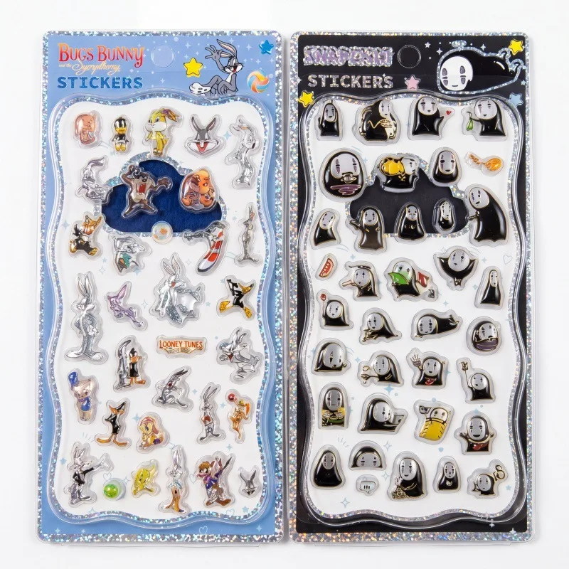 

40pcs Japanese 3d Solid Relief Crystal Sticker Cute Diy Mobile Phone Case Decoration Children'S Waterproof Handbook Sticker Gift