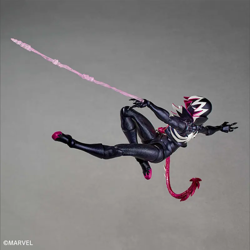 Ko Venom Gwen Revoltech Amazing Yamaguchi Symbiote Spider Gwen Anime Dekorative Actionfigur Modell Sammlerstück Jungen Spielzeug Geschenke – Detail 10