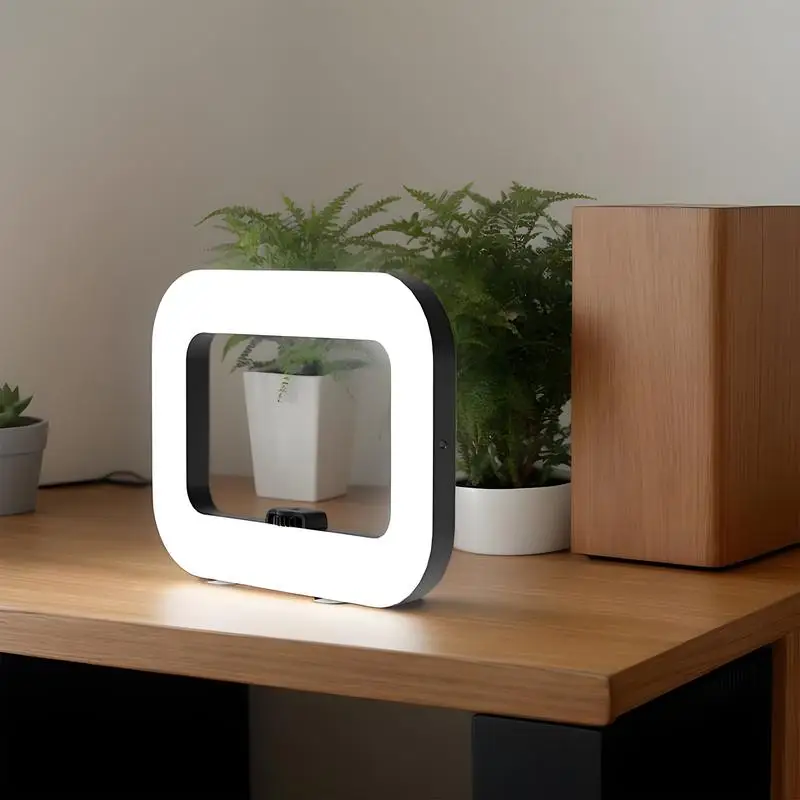 Lampu Cincin untuk Ponsel Penstabil Lampu Isi Video untuk Kamera Lampu Selfie Cincin LED Kecerahan Tinggi Portabel untuk Streaming Langsung