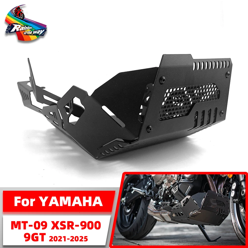 

For YAMAHA MT09 XSR900 TRACER 9 GT GT9 2021-2025 Motorcycle Chassis expedition Skid Plate Engine Chassis Protective Cover Guard