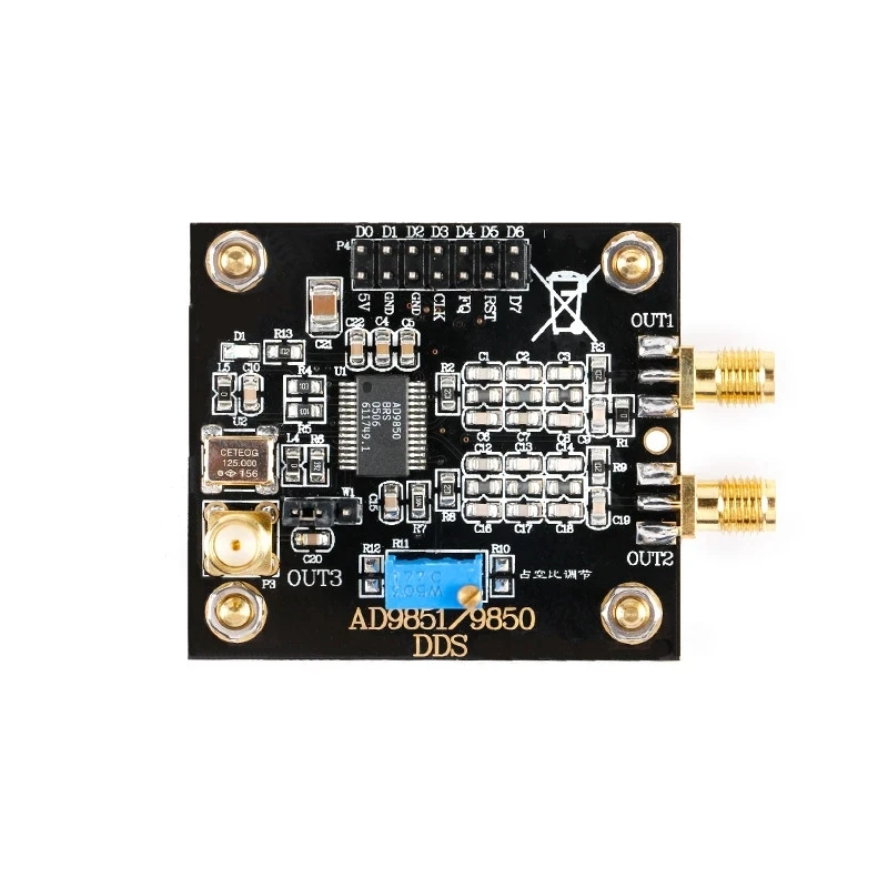 AD9851 module DDS function signal generator Send program Compatible with AD9850 module Lite