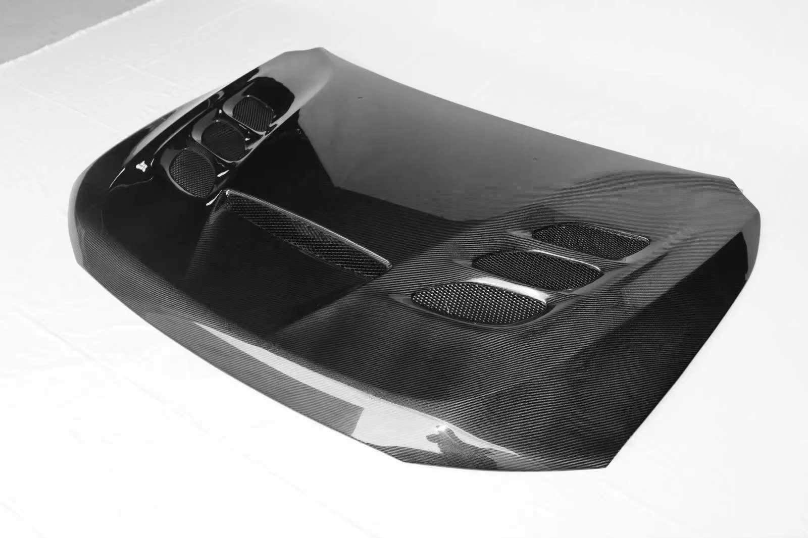 Hood Real Carbon Fiber Viper Style for 2011-2024 Dodge Durango SRT SXT RT GT