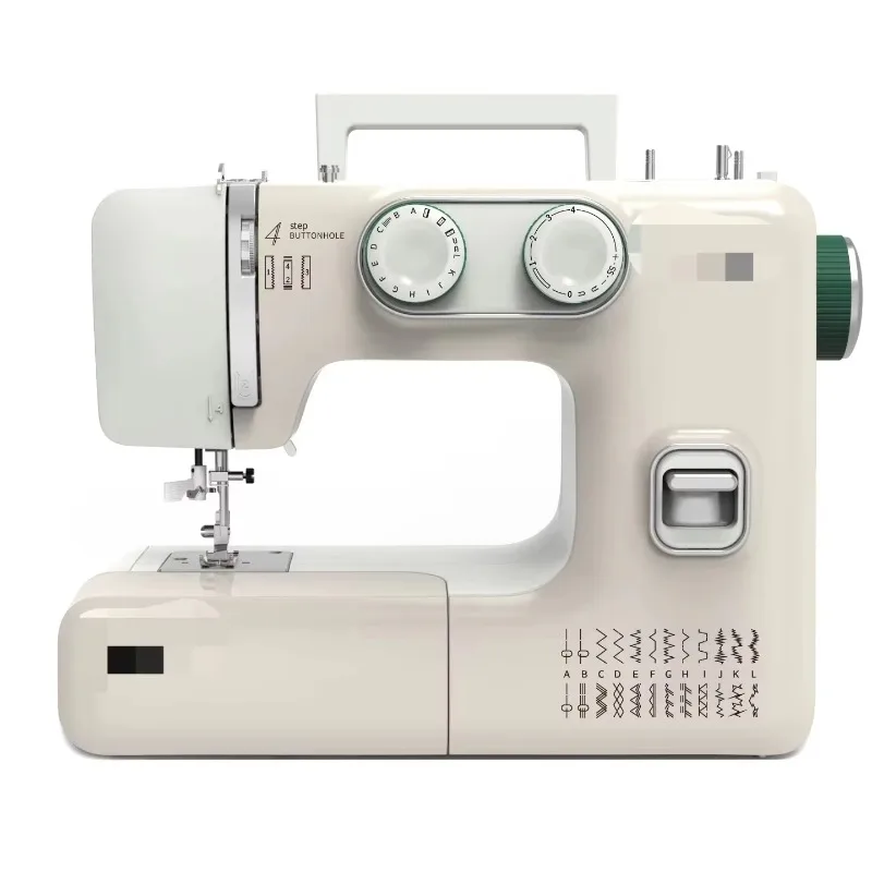 HK-E300 High Quality Flat-Bed Single Needle Household Electronic Sewing Machine Edge Cutter Easy Operate 2-Year Warranty New