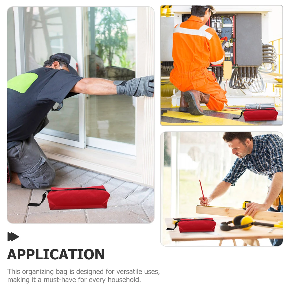 

5 Pcs Waterproof Kit Tool Zipper Bag Utility Pouch Oxford Cloth Storage Bags Multi-purpose