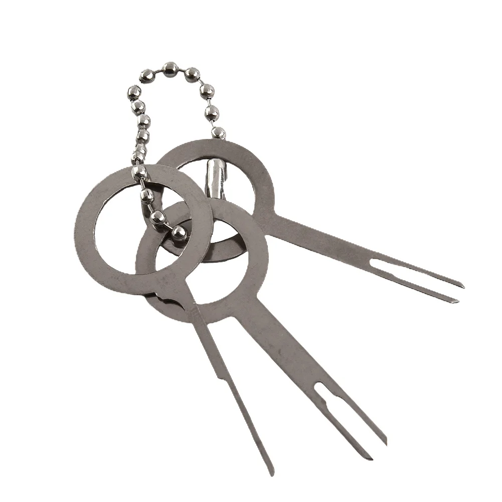 Tool Wiring Crimp Connector Pin Key Replacement Accessories Car Terminal Removal Replaces Set Pack Stainless Steel