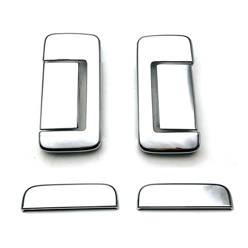 4Pcs Chrome Car Exterior Side Door Handle Frame Cover Trim For Daihatsu ATRAI / HIJET CARGO 2022+