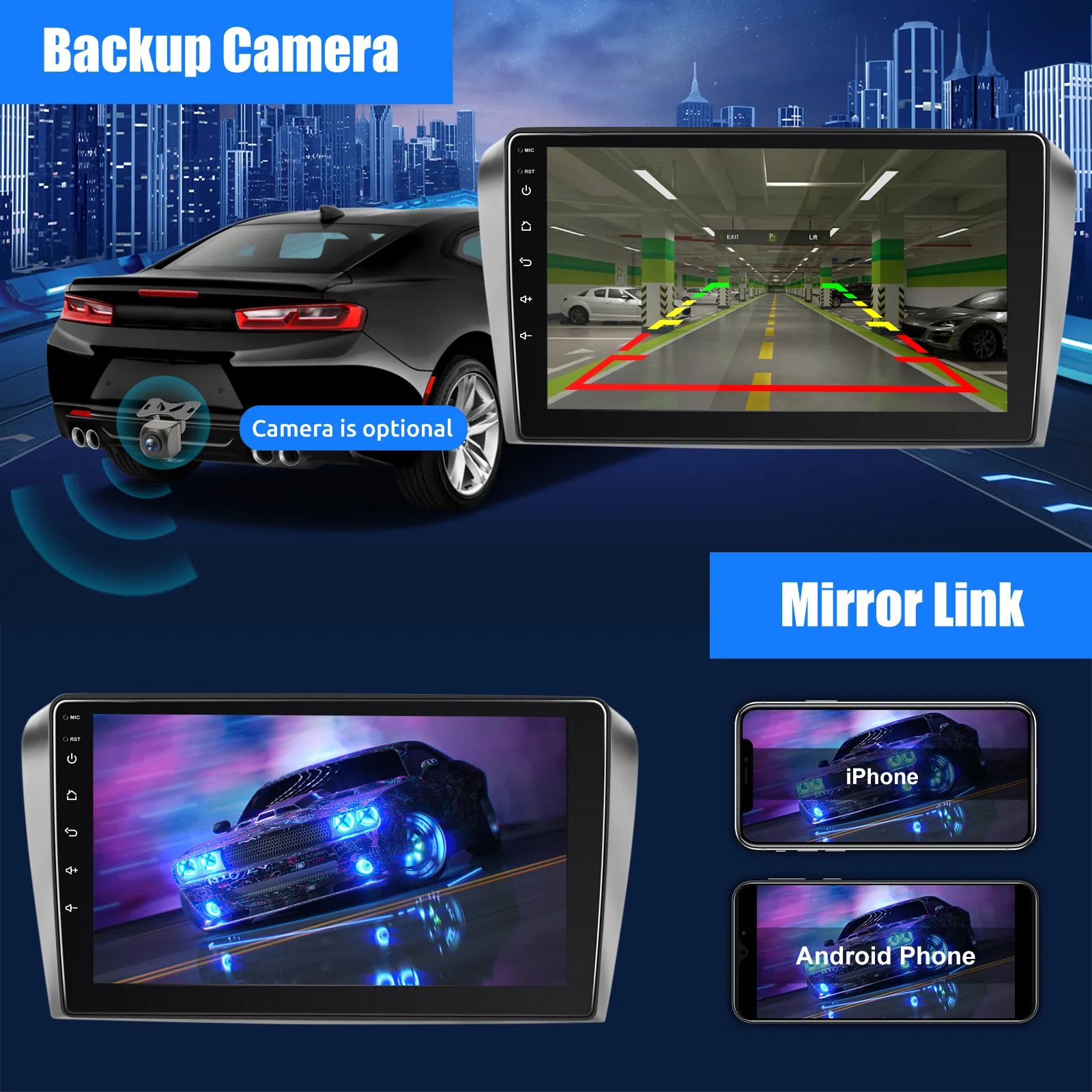 64GB For Mazda 3 2003-2009 Android 14 Car Stereo Apple CarPlay GPS Navigation Radio Bluetooth Head Unit FM/RDS IPS Touch Screen