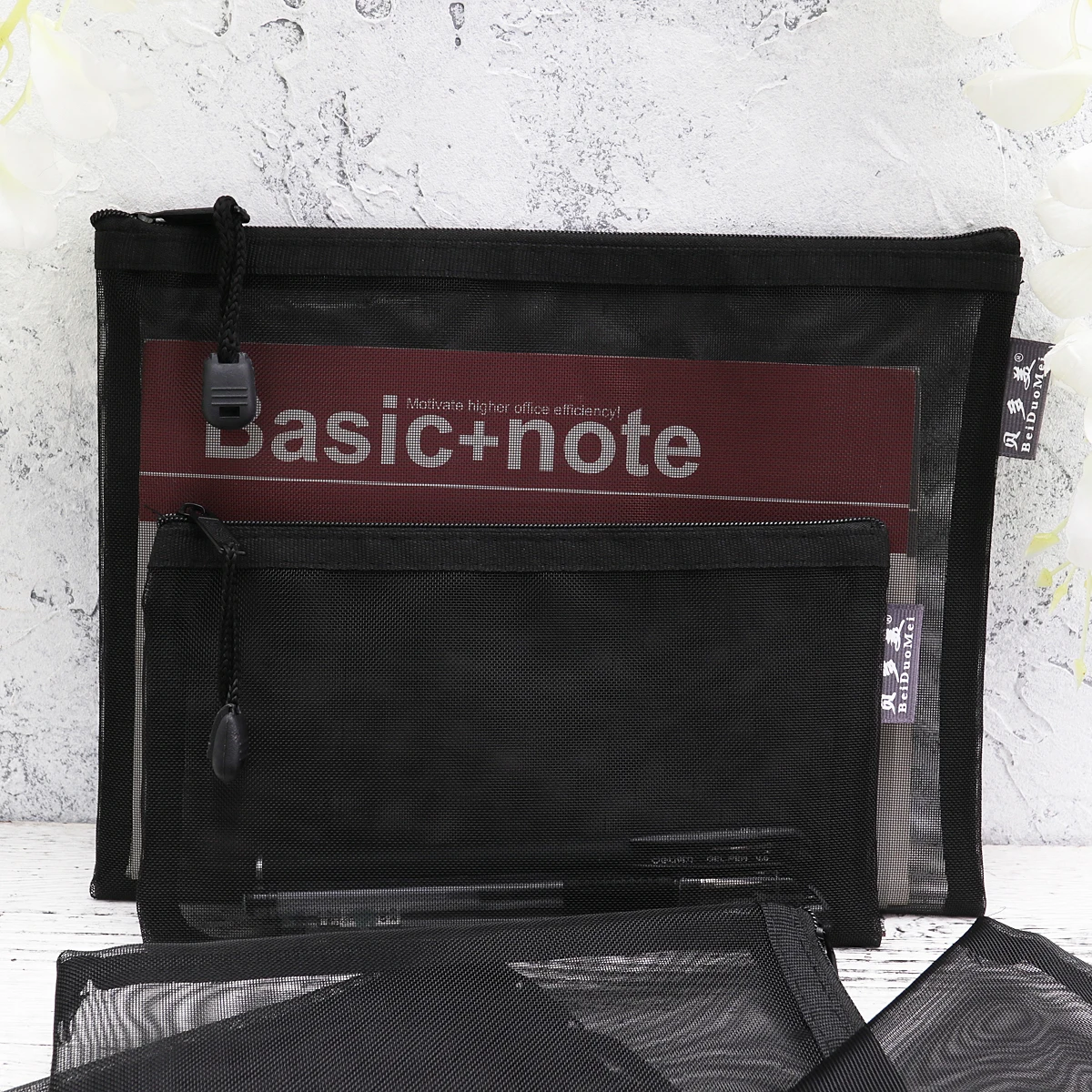 

6 Pcs File Holder Stationery Organizer Small Case Kawaii School Pencil Transparent Korean Version Cases