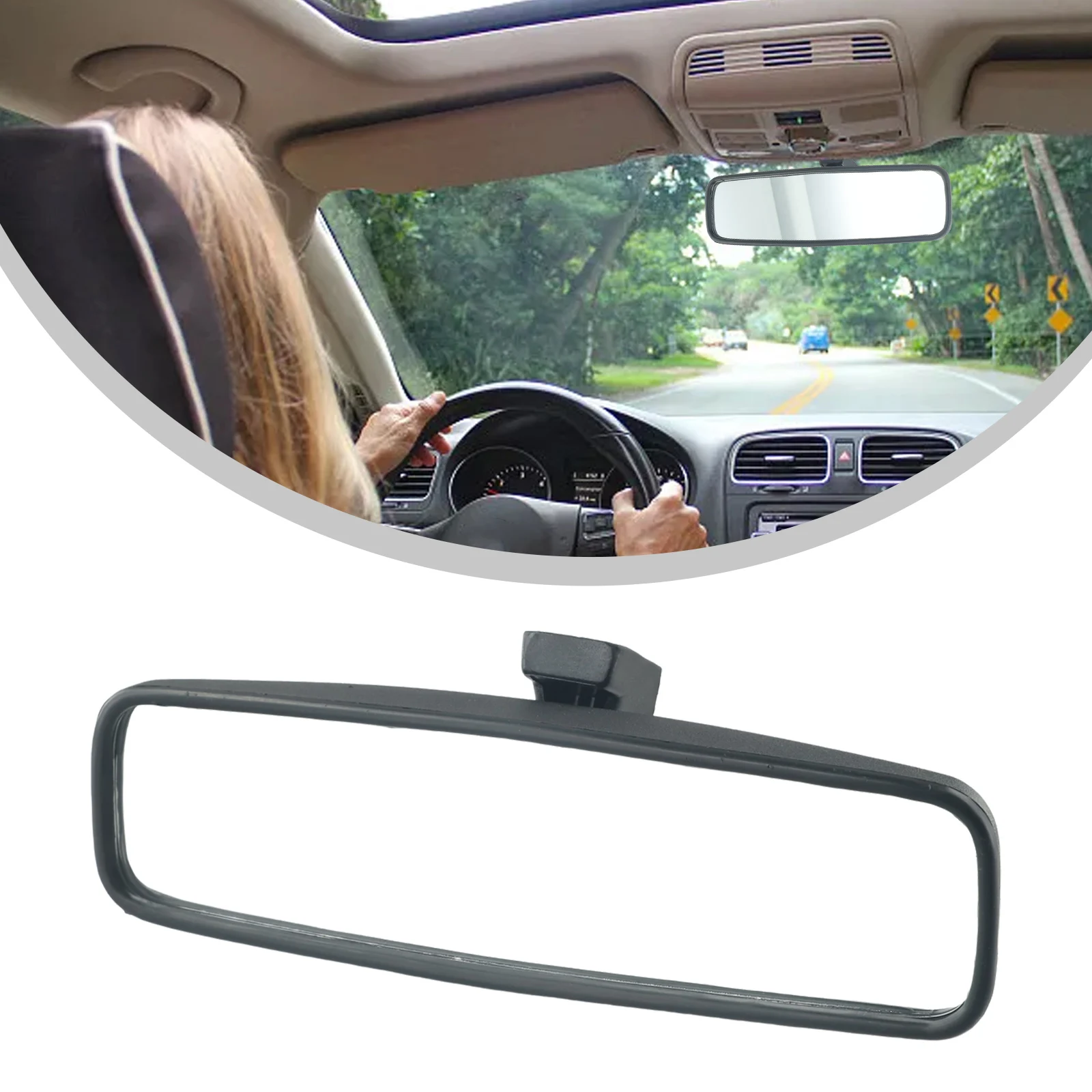 

Easily Installed Interior Rear View Mirror Designed to Fit a Variety of & For Renault Vehicle Models (1991 2015)