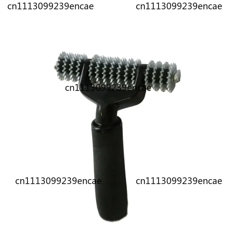 Splicing push roller carpet rolling wheel Splicing splicing flattening tooth tool