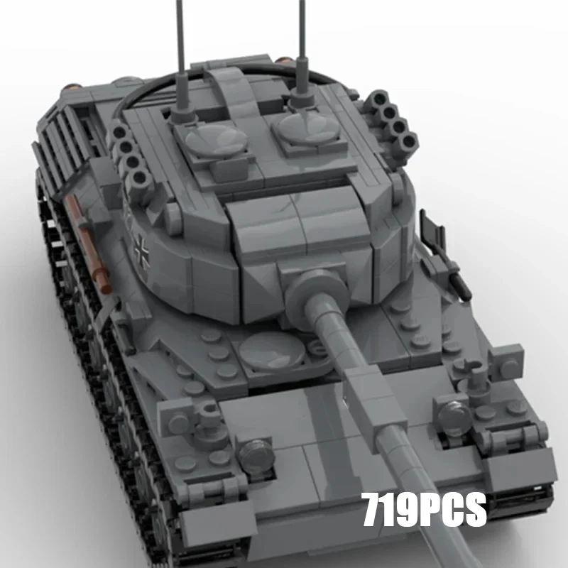 

Moc Building Bricks Military Model Leopard Main Battle Tank Technology Modular Blocks Gifts Toys For Children DIY Sets Assembly