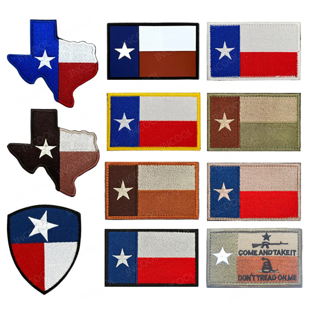 Texas Flag Full Emb… - image